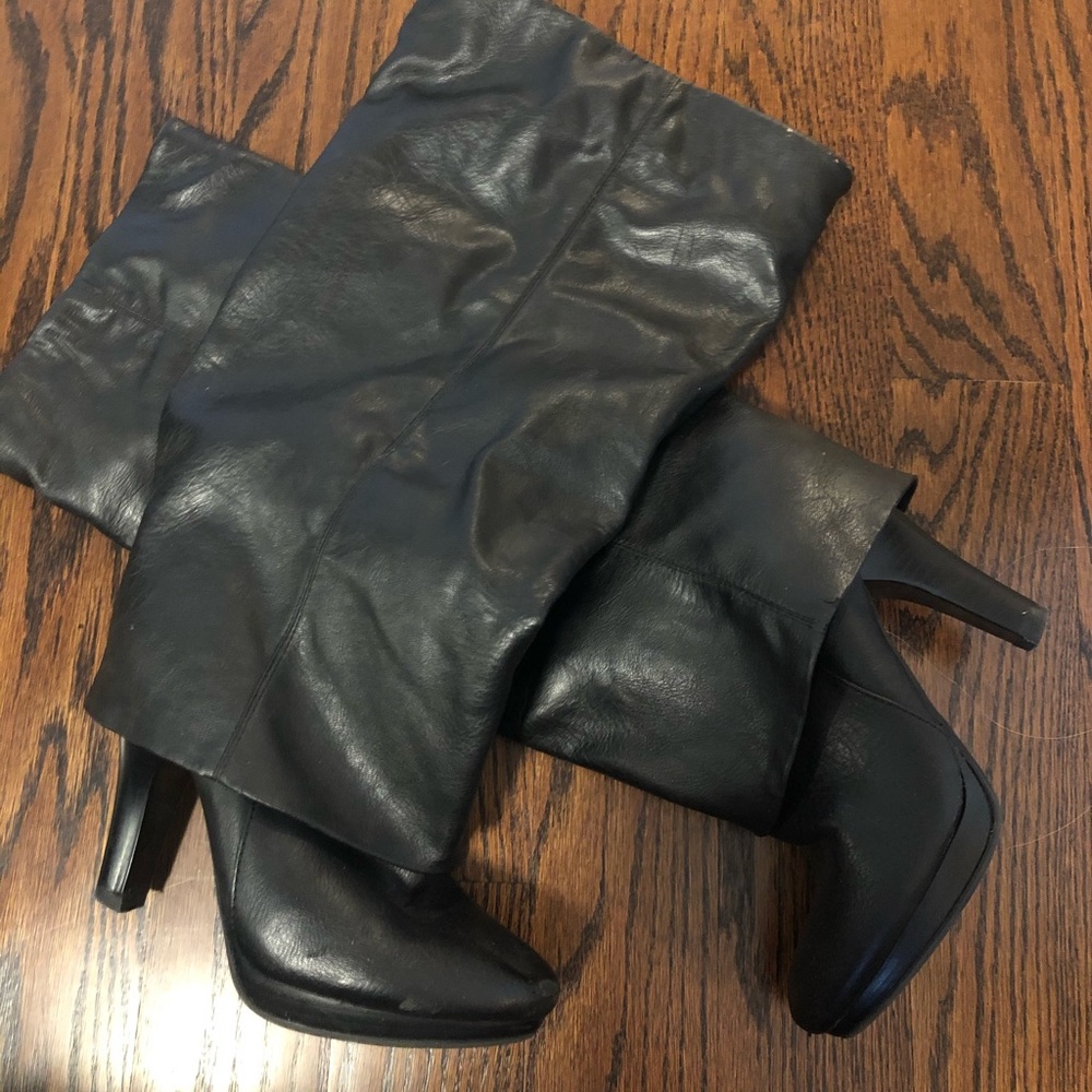Black boots